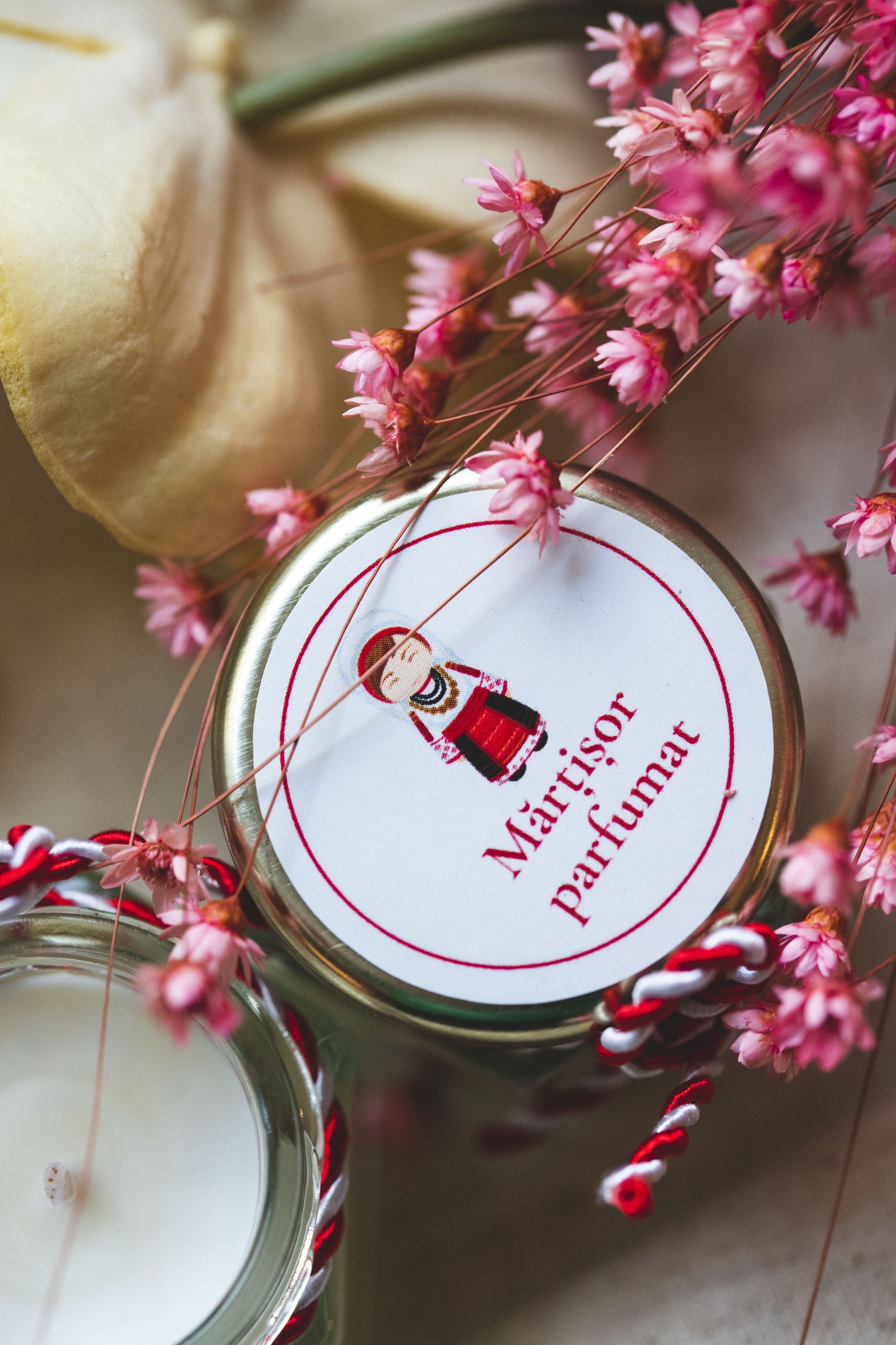 martisor lumanare parfumata