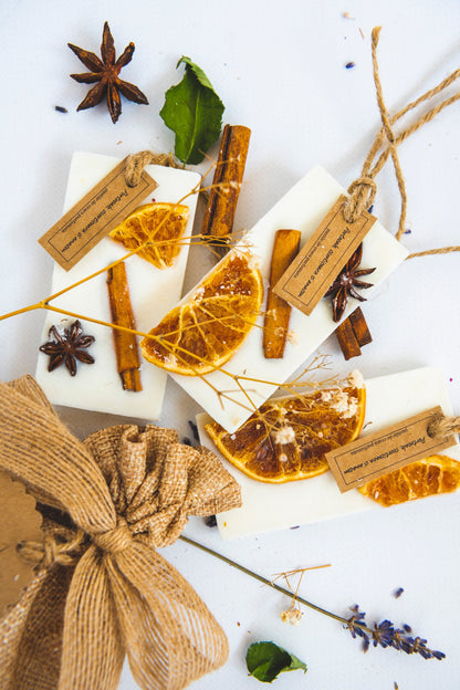 Ceara parfumata aromaterapie - Portocale, scortisoara si anason