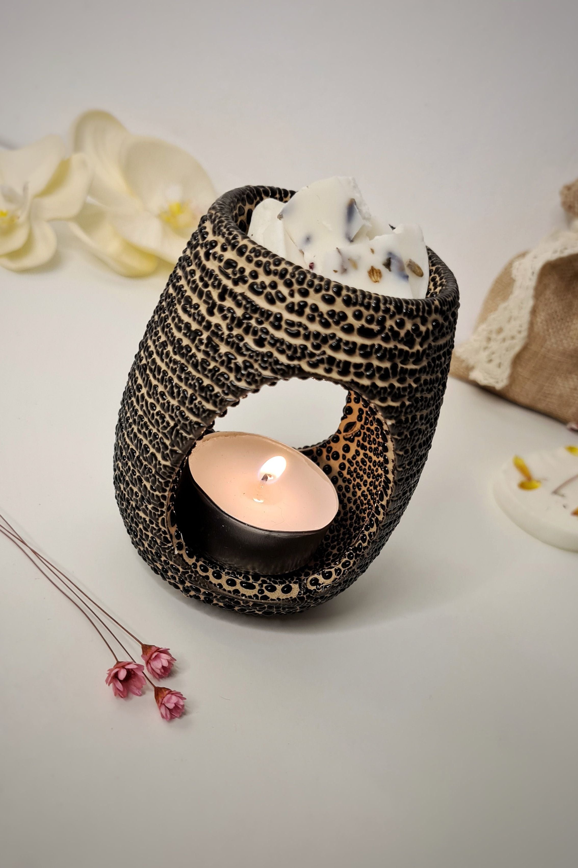 Set Christmas Mix - ceara parfumata + difuzor aromaterapie – Seleno